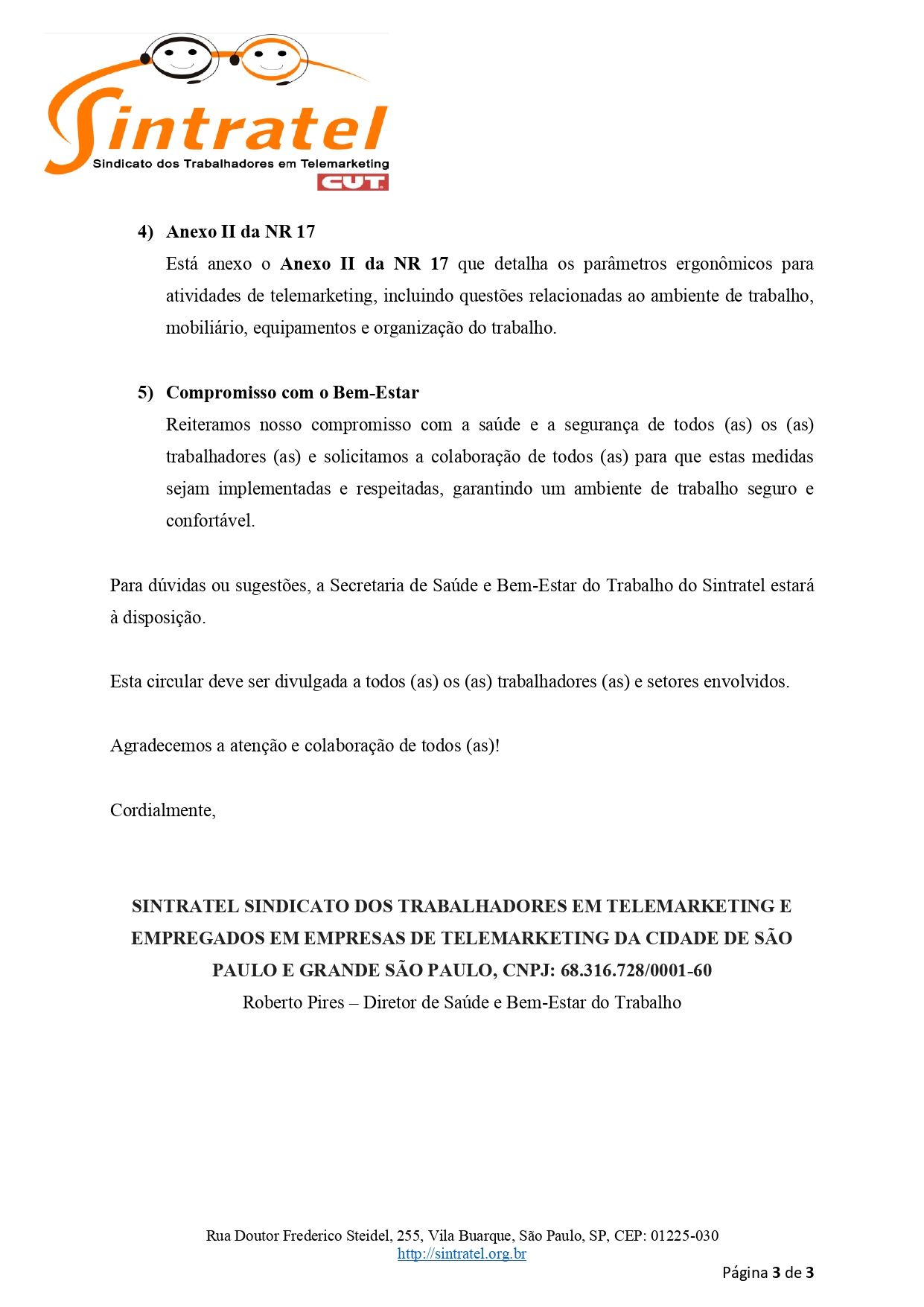 2 CIRCULAR INFORMATIVO SINTRATEL CALOR INTENSO 20FEV2025 page 0003